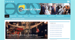 Desktop Screenshot of eurovision-quotidien.com